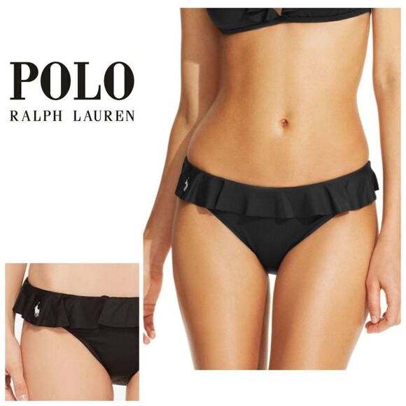 New. Polo Ralph Lauren ruffle bikini bottom. XL. - Picture 1 of 8